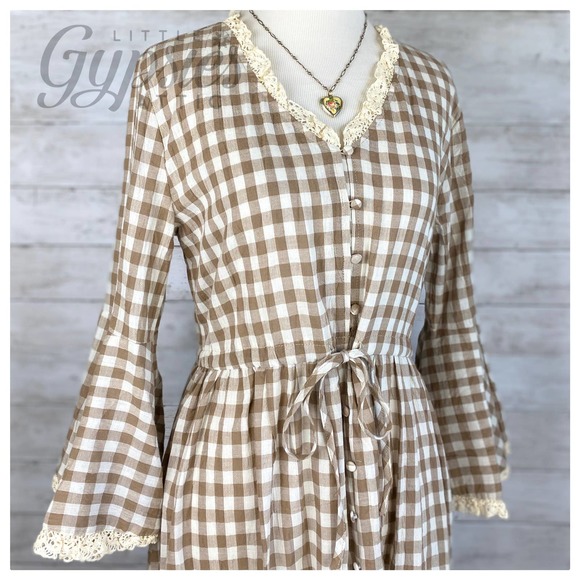 POL Farmhouse Vintage Prairie Dress - Picture 2 of 12